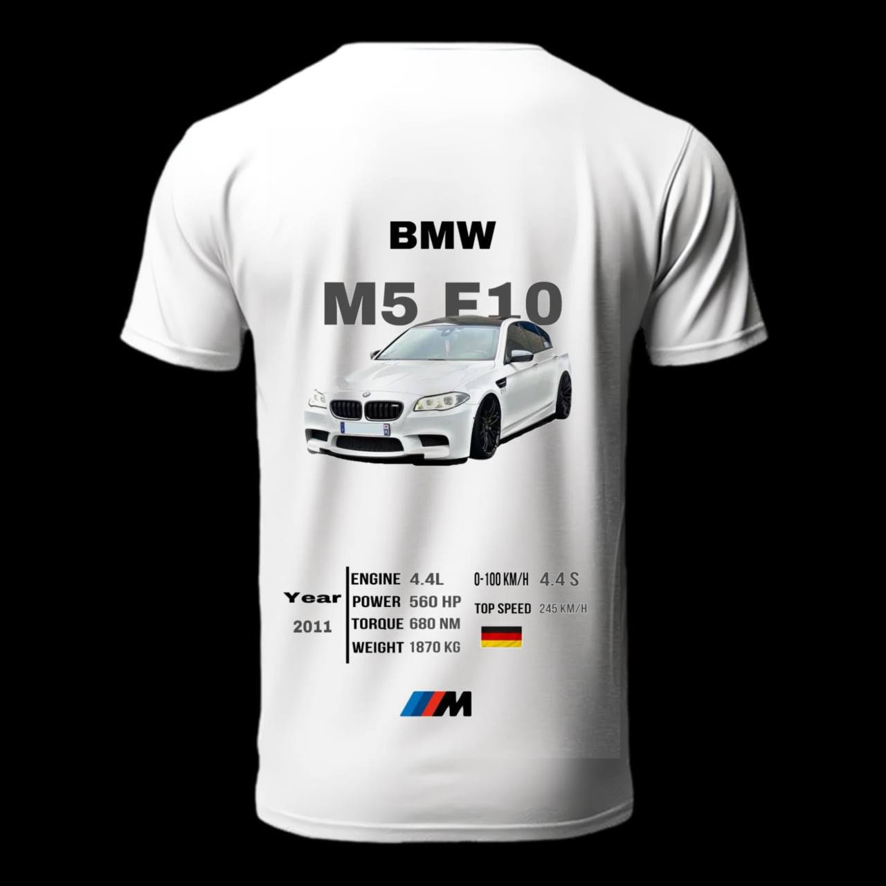 BMW M5 F10 Alpine White