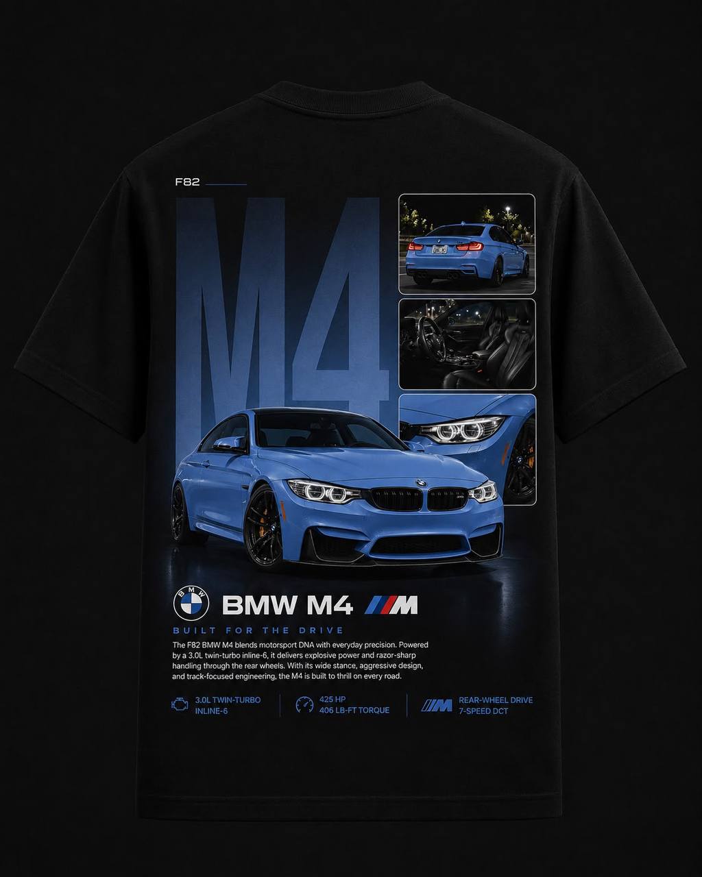 BMW M4 F82 Baby Blue